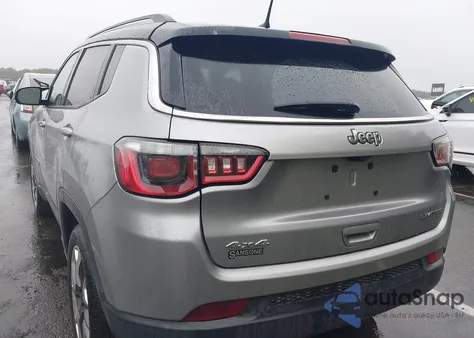 2018 Jeep Compass Limited 4X4 z USA, uszkodzony, nr VIN 3C4NJDCB5JT349229